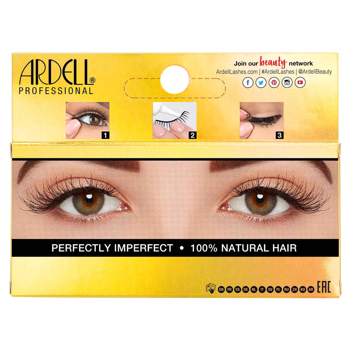 slide 3 of 9, Ardell Lashes, 575, TexturEyes, 1 ct