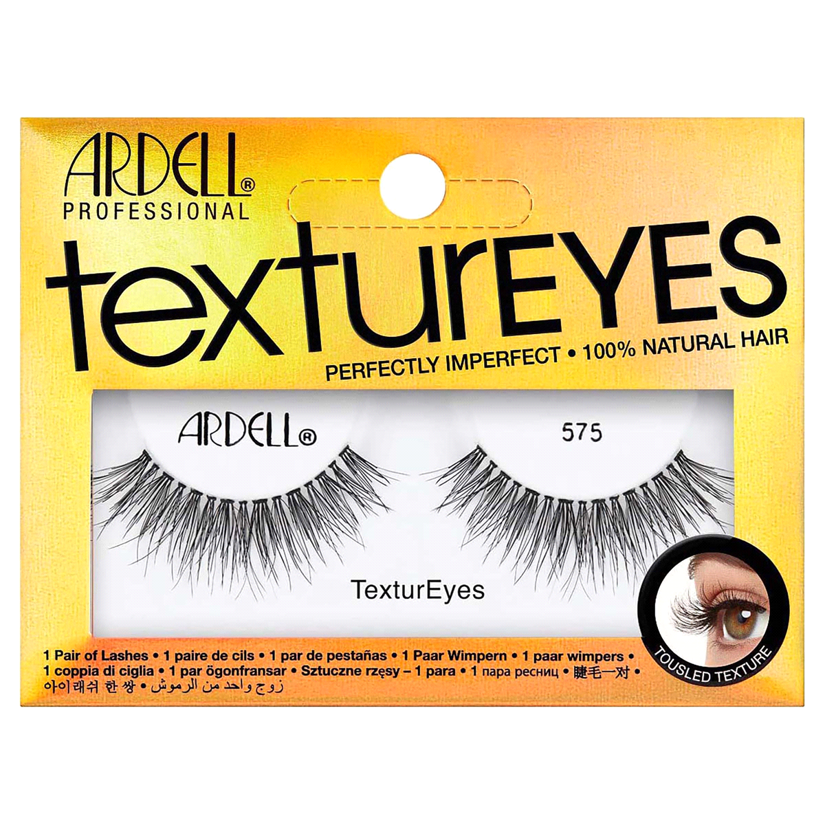 slide 1 of 9, Ardell Lashes, 575, TexturEyes, 1 ct