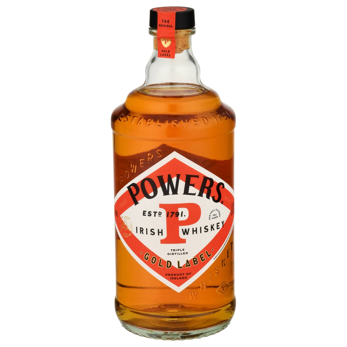 slide 11 of 11, Powers Triple Distilled Gold Label Irish Whiskey 750 ml, 750 ml