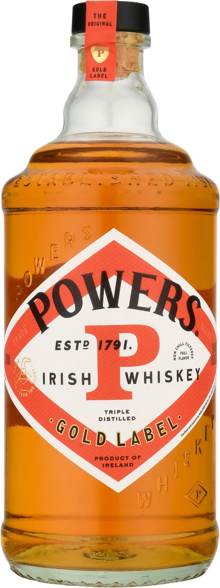 slide 3 of 11, Powers Triple Distilled Gold Label Irish Whiskey 750 ml, 750 ml