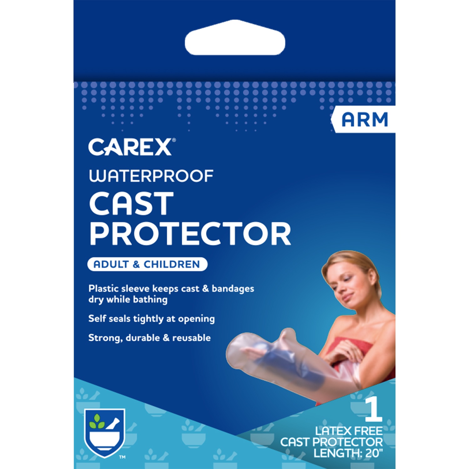 slide 1 of 2, Rite Aid Carex EZ Protect Arm Cast, 1 ct