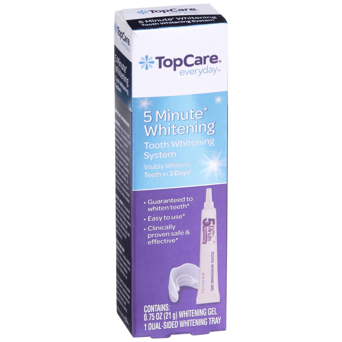 slide 3 of 9, TopCare Tooth Whitening System, 5 Minute Whitening, 0.7 oz