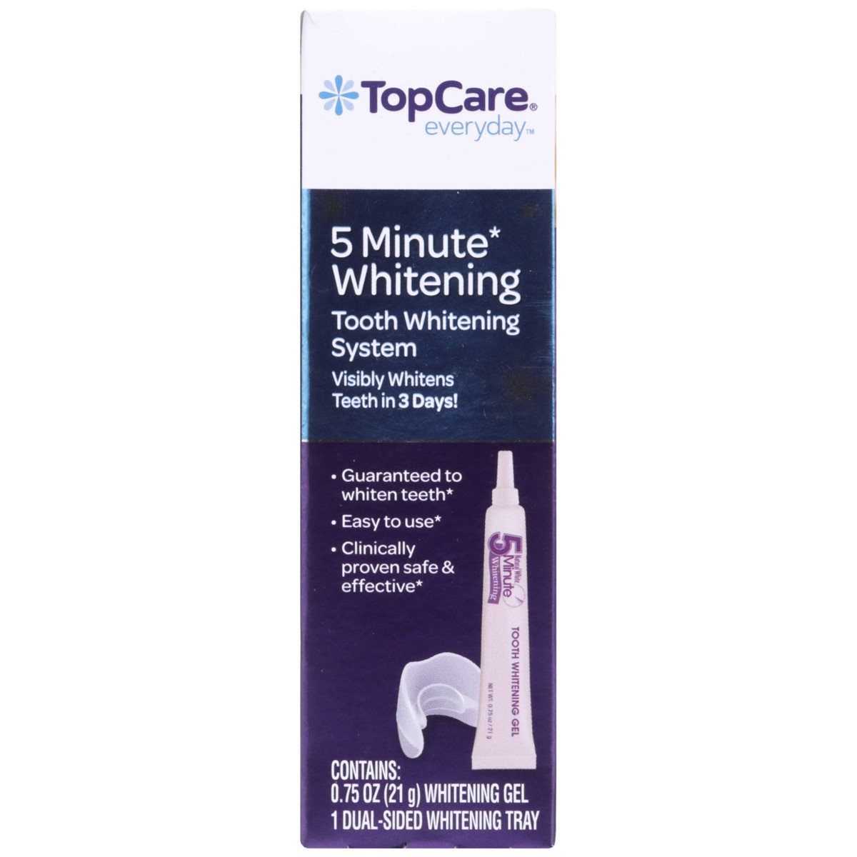 slide 7 of 9, TopCare Tooth Whitening System, 5 Minute Whitening, 0.7 oz