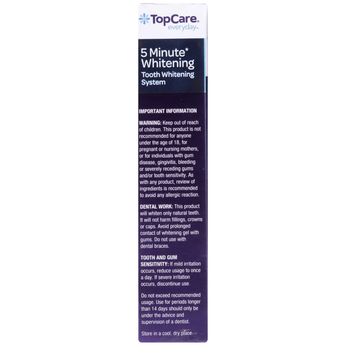 slide 5 of 9, TopCare Tooth Whitening System, 5 Minute Whitening, 0.7 oz