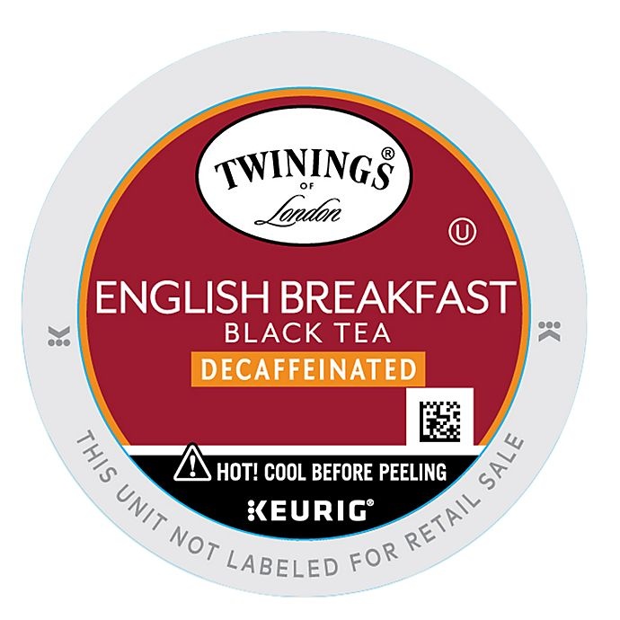 slide 1 of 3, Twinings of London Decaf English Breakfast Tea Keurig K-Cup Pack, 24 ct