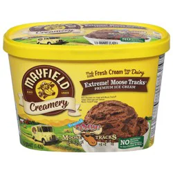 Mayfield Extreme Moose Tracks Ice Cream Tub - 1.5 Quart