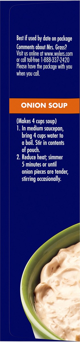 slide 12 of 14, Wyler's Mrs Grass Onion Recipe, Soup & Dip Mix 2 oz Box, 2 oz