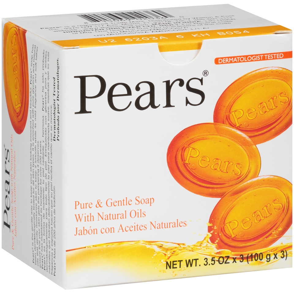 slide 1 of 1, Pears Pure & Gentle Soap, 3 ct; 3.5 oz