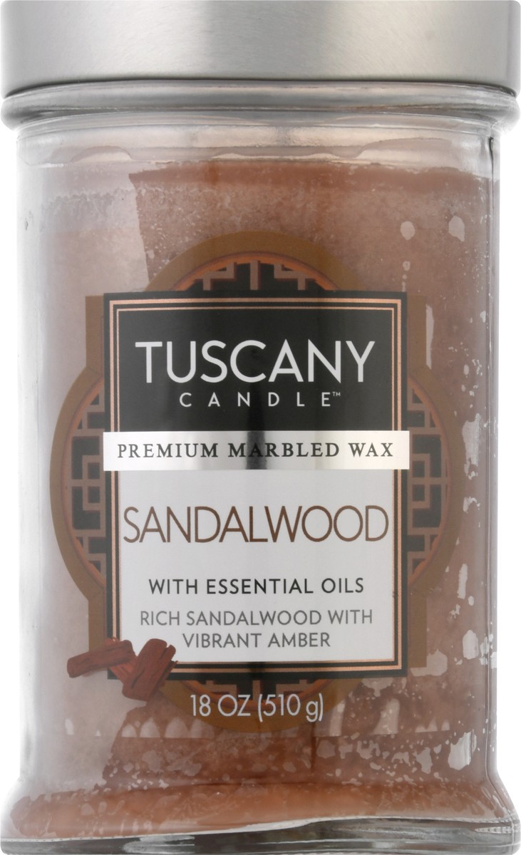 slide 4 of 9, Tuscany Candle Classic Fragrances For The Home Sandalwood Jar Candle - Brown, 1 ct