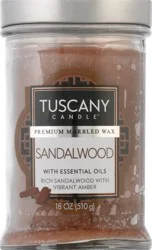 Tuscany Candle Classic Fragrances For The Home Sandalwood Jar Candle - Brown