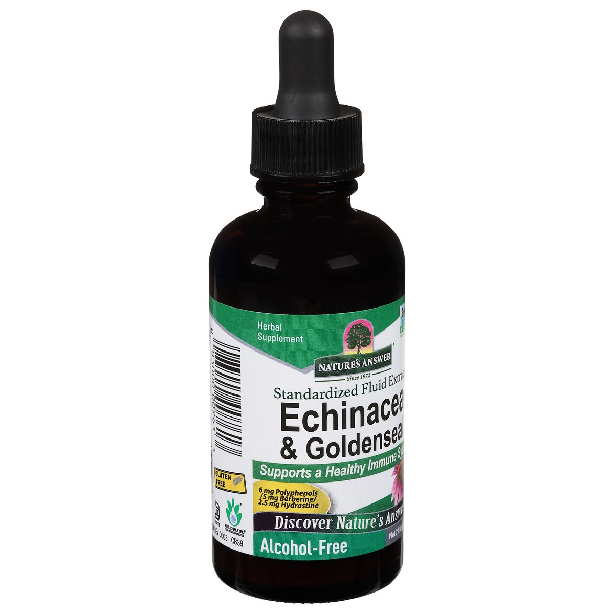 slide 6 of 9, Nature's Answer Echinacea & Goldenseal 2 fl oz, 2 fl oz
