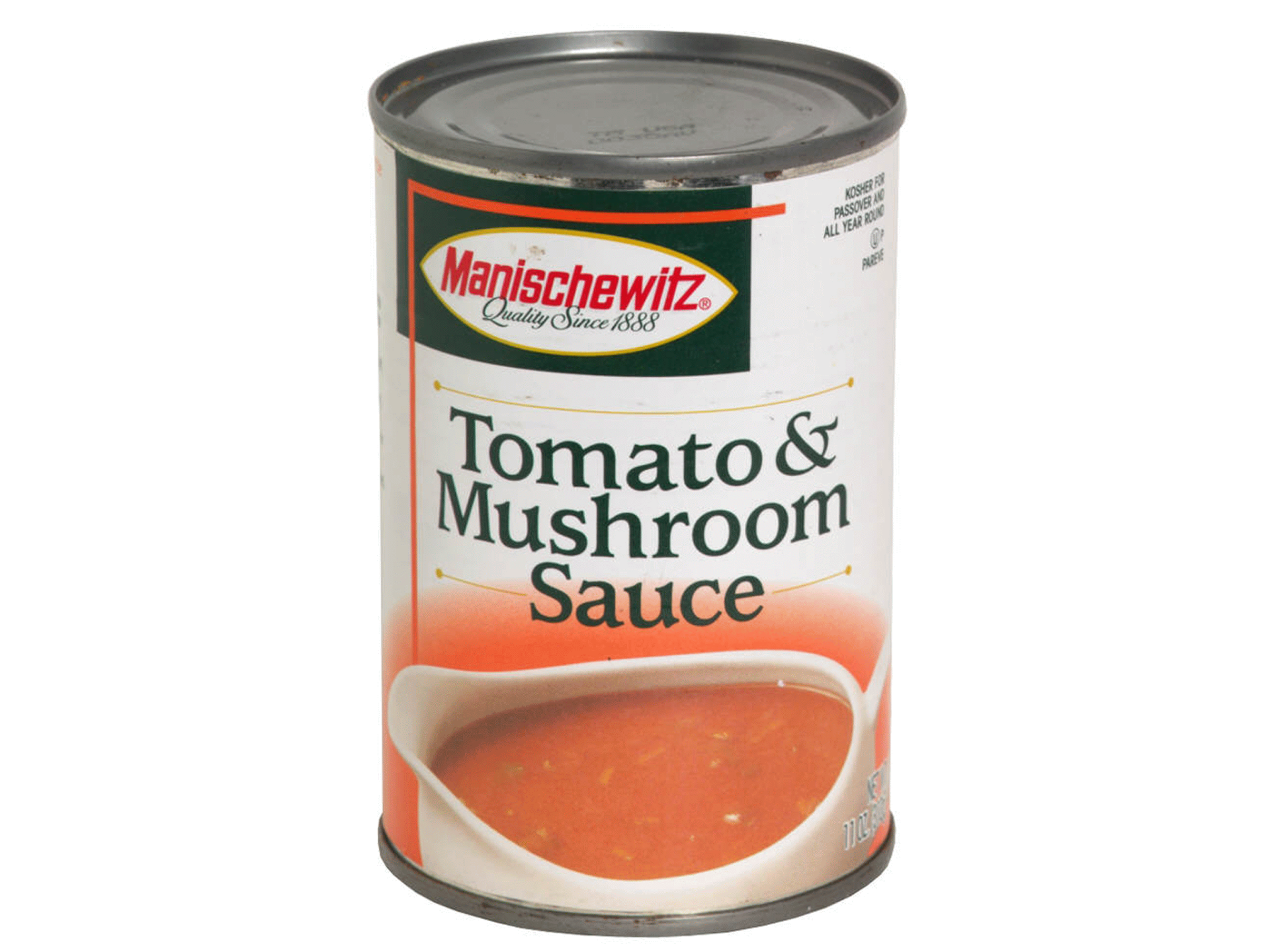 slide 1 of 1, Manischewitz Tomato Mushroom Sauce, 11 oz