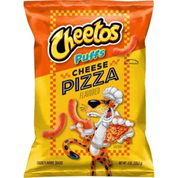 Cheetos Puffs Cheese Flavored Snacks Cheese Pizza 8 Oz
