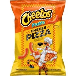 Cheetos Puffs Cheese Flavored Snacks Cheese Pizza 8 Oz