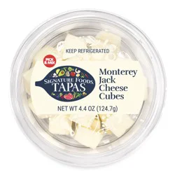 Signature Foods Monterey Jack Cheese Cubes