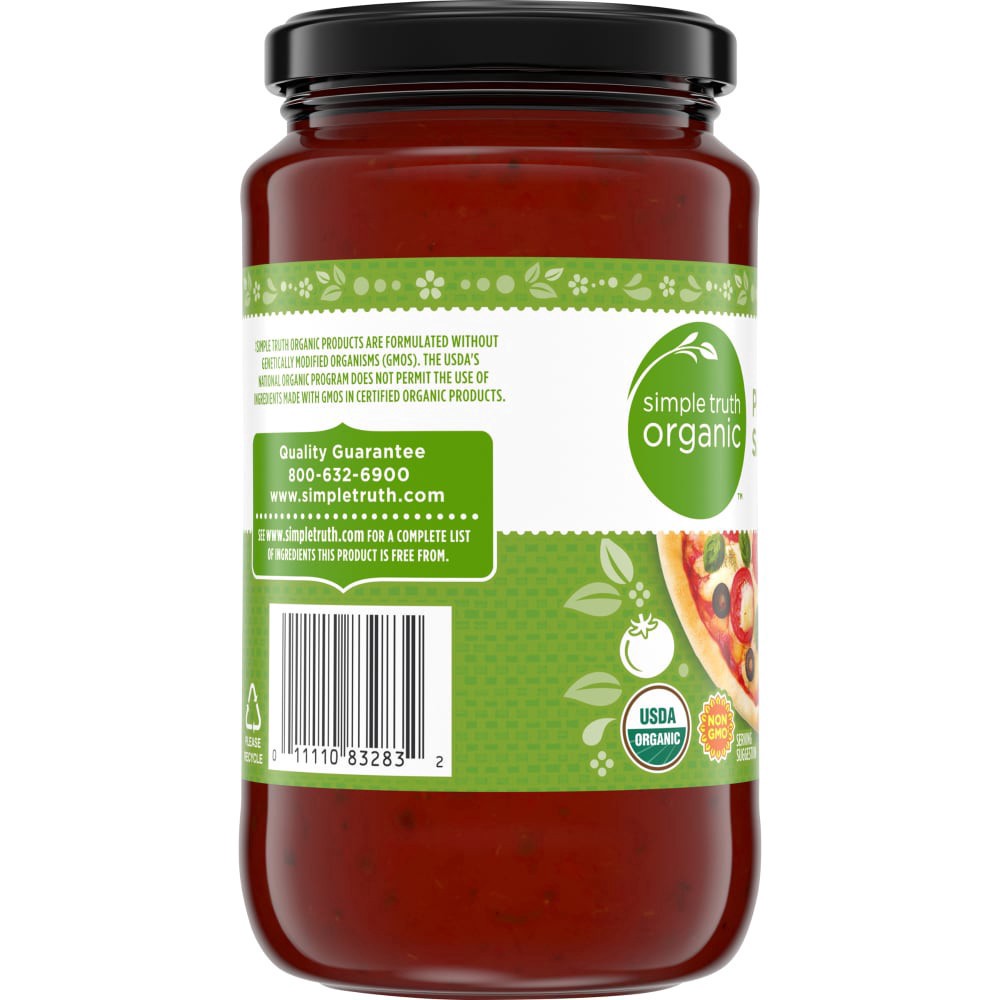 slide 2 of 6, Simple Truth Organic Pizza Sauce, 14 oz