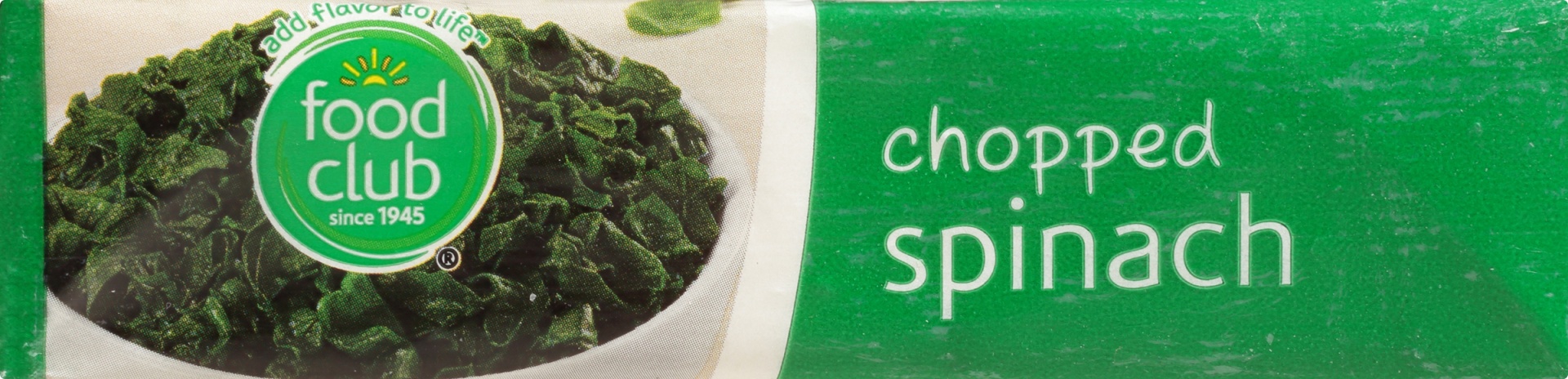 slide 3 of 6, Food Club Frozen Chopped Spinach, 10 oz