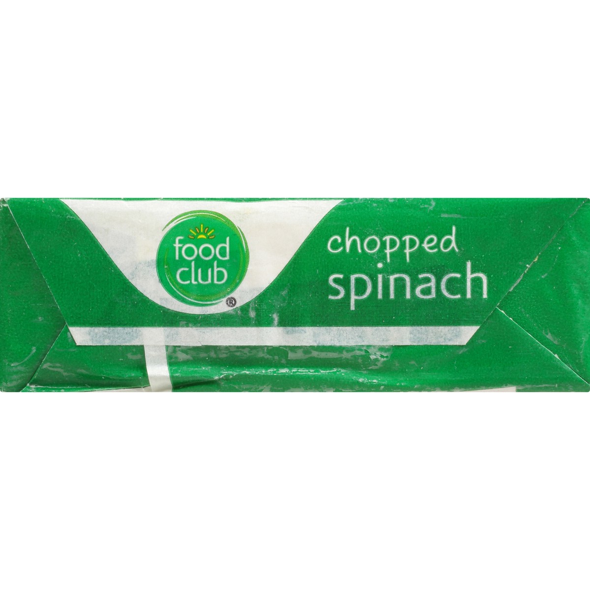 slide 14 of 15, Food Club Chopped Spinach, 10 oz