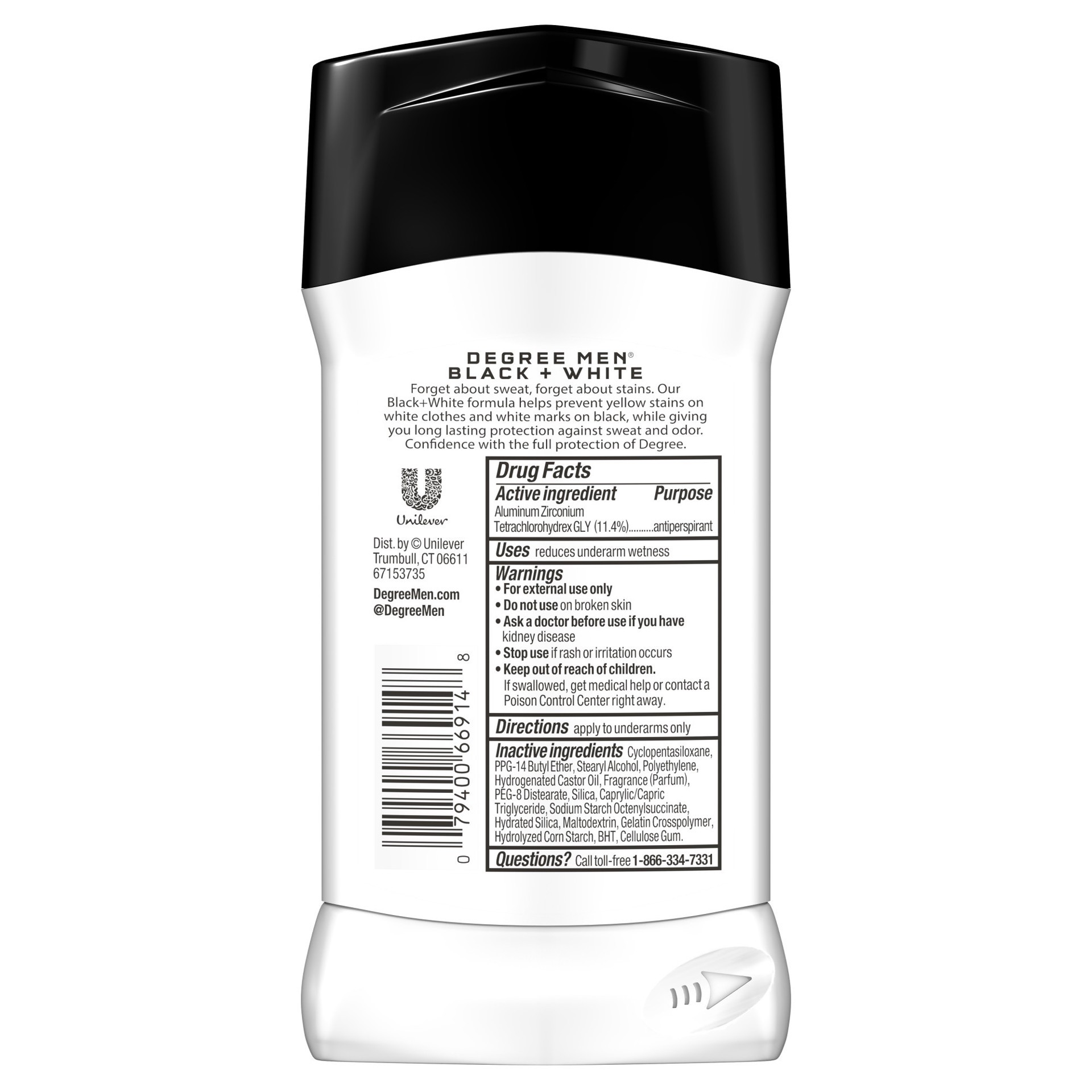 slide 2 of 3, Degree Men UltraClear Antiperspirant Deodorant Fresh, 2.7 oz