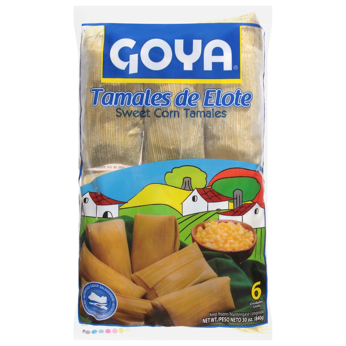 slide 6 of 13, Goya Sweet Corn Tamales 6 ea, 6 ct