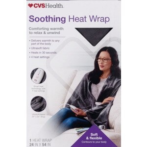 slide 1 of 1, CVS Health Soothing Heat Wrap, 24'' X 54'', 1 ct