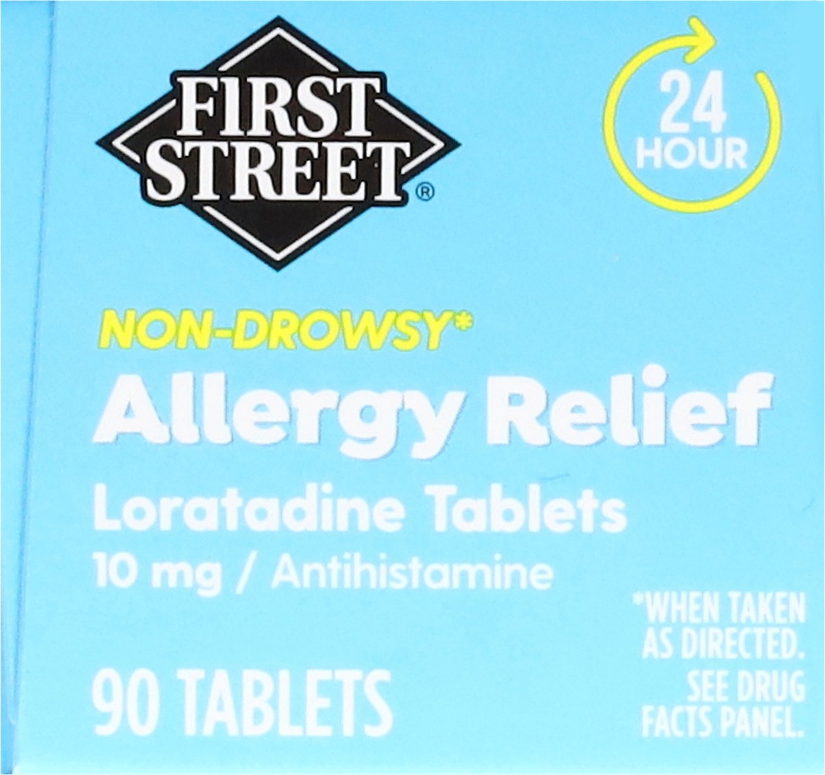 slide 15 of 17, First Street Fs Alrgy Rel Tb Loratadine Cmp Claritin, 90 ct