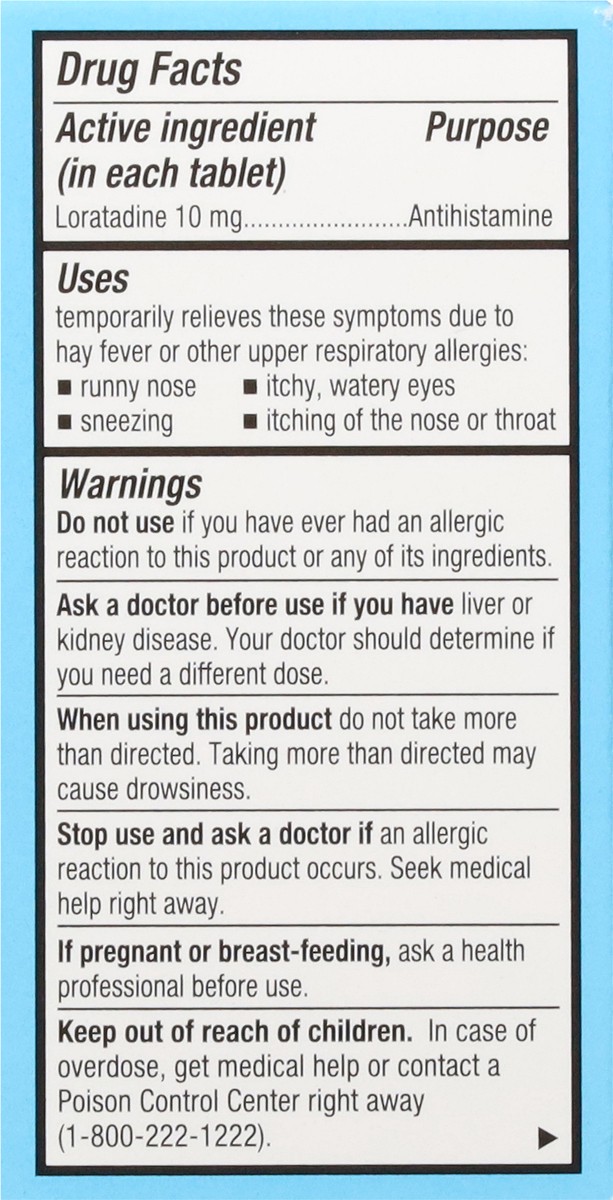 slide 7 of 17, First Street Fs Alrgy Rel Tb Loratadine Cmp Claritin, 90 ct