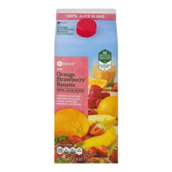 SE Grocers 100% Juice Blend Orange Strawberry Banana - 59 oz