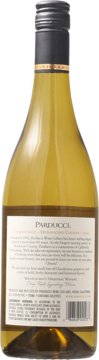 slide 3 of 12, Parducci Wine Cellars Mendocino County Chardonnay 750 ml Bottle, 750 ml