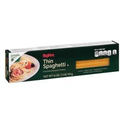Hy-vee Enriched Macaroni Product, Thin Spaghetti - 16 oz