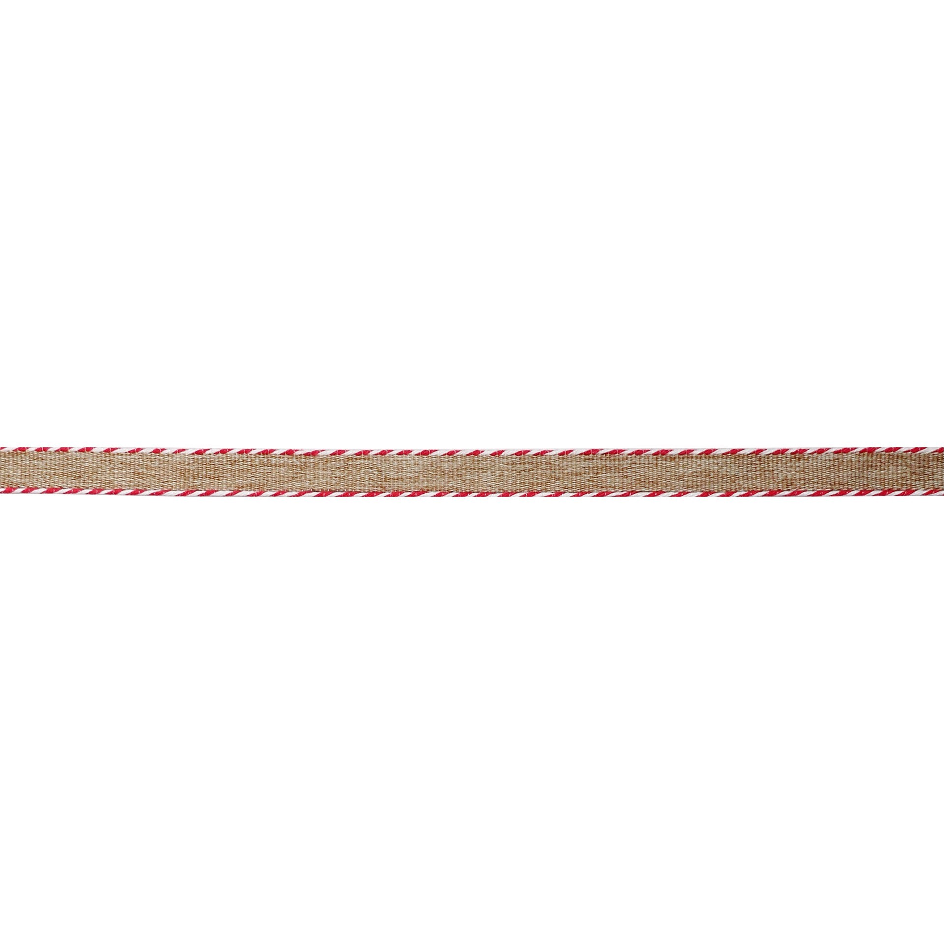 slide 3 of 4, 3/8'' X 7yd. Linen Twist Edge Ribbon By Celebrate It, 3/8 in x 7 yd