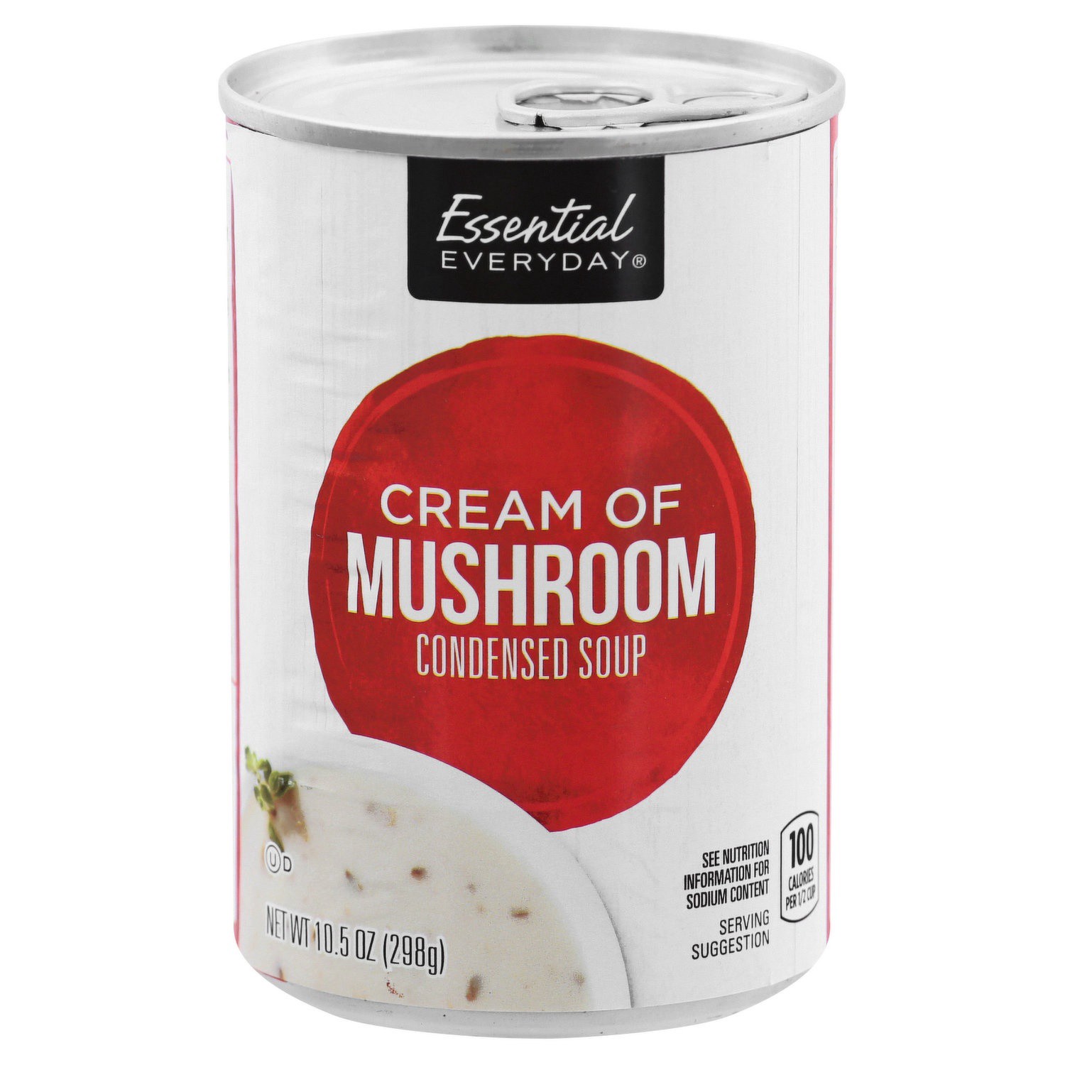 slide 1 of 1, Essential Everyday Cream Of Mushroom Soup, 10.5 oz