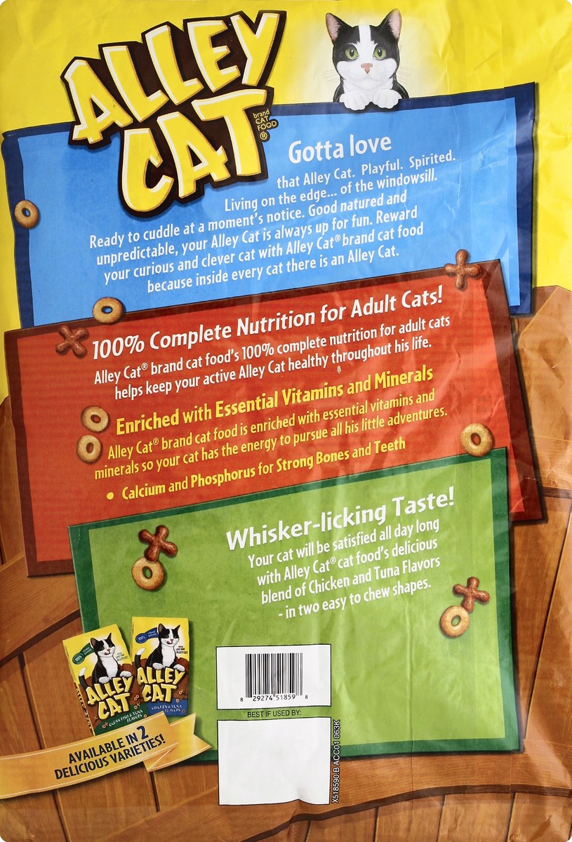 slide 6 of 6, Alley Cat Chicken & Tuna Cat Food, 13.3 lb