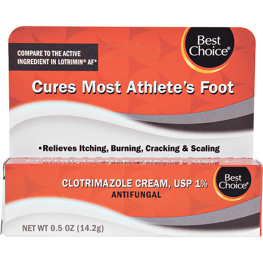 slide 1 of 1, Best Choice Clotrimazole Cream Antifungal, 0.5 oz