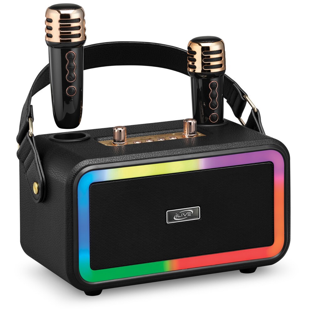 slide 1 of 1, iLive Karaoke + Wireless Party Machine, 1 ct