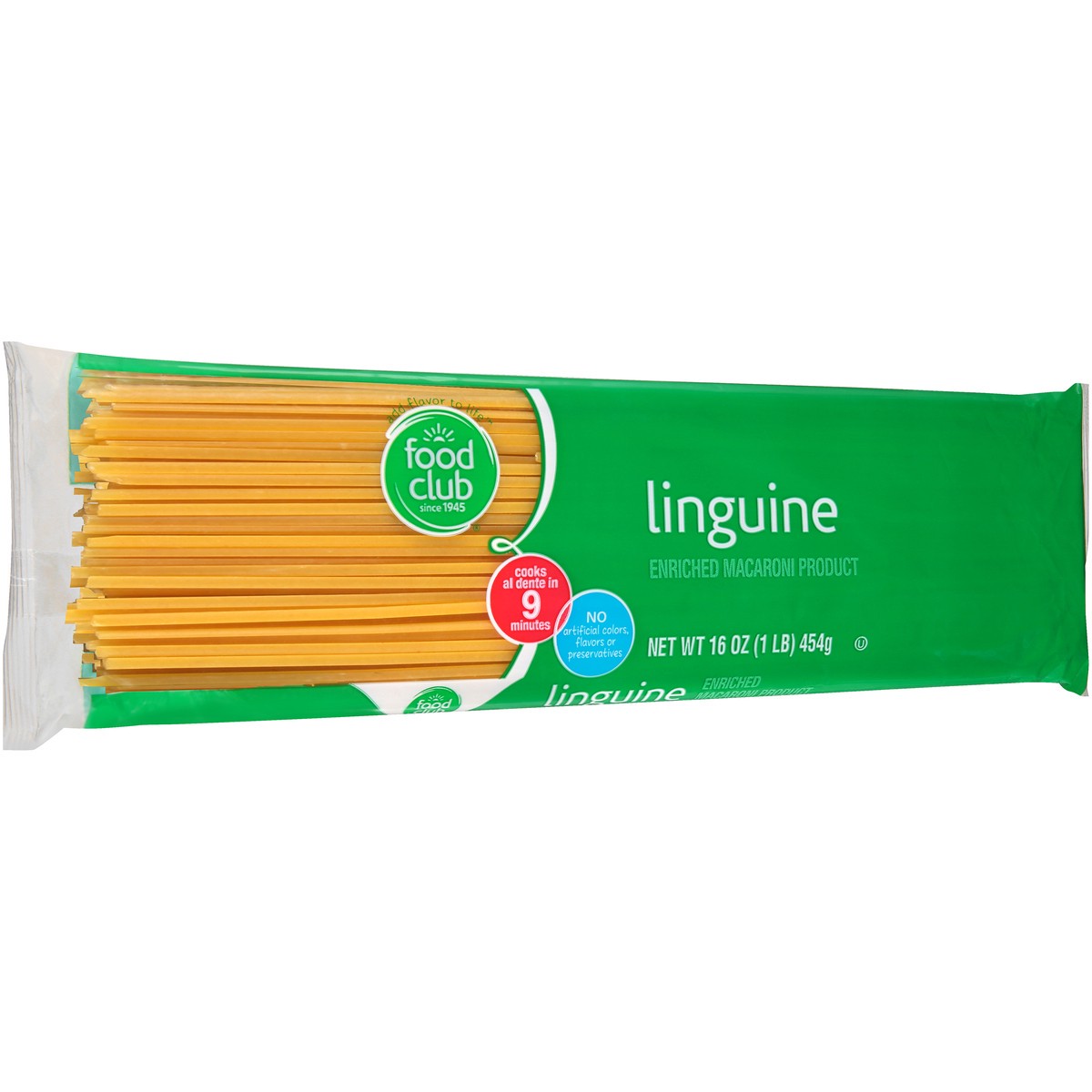 slide 2 of 10, Food Club Enriched Macaroni Product, Linguine, 16 oz