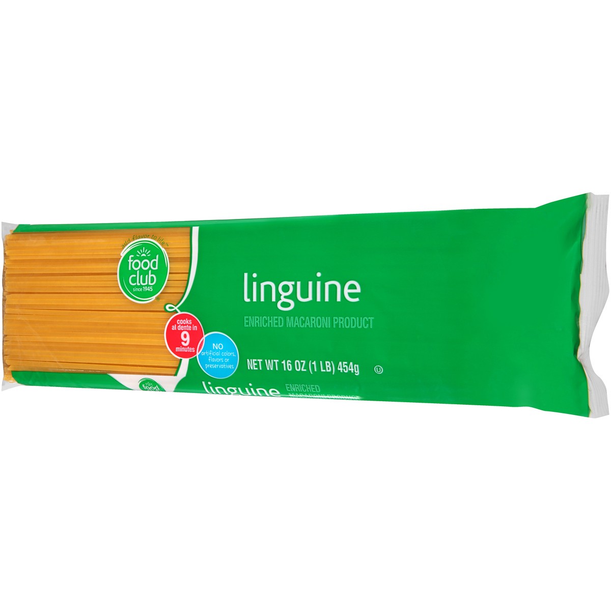 slide 3 of 10, Food Club Enriched Macaroni Product, Linguine, 16 oz