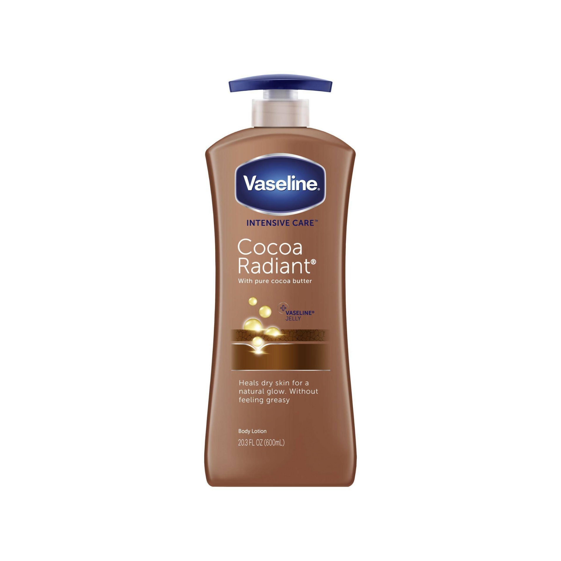 slide 1 of 1, Vaseline Body Lotion Total Moisture Cocoa Radiant, 20.3 oz