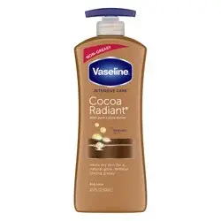 Vaseline Intensive Care Cocoa Radiant Moisture Pump Body Lotion Cocoa Butter - 20.3 fl oz