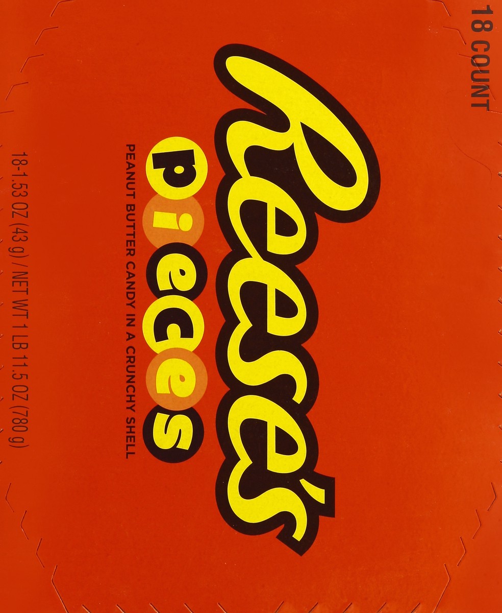 slide 2 of 4, Reese's Pieces Peanut Butter Candy (Bulk), 18 ct; 1 lb