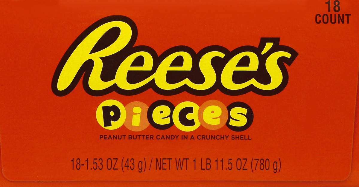 slide 4 of 4, Reese's Pieces Peanut Butter Candy (Bulk), 18 ct; 1 lb