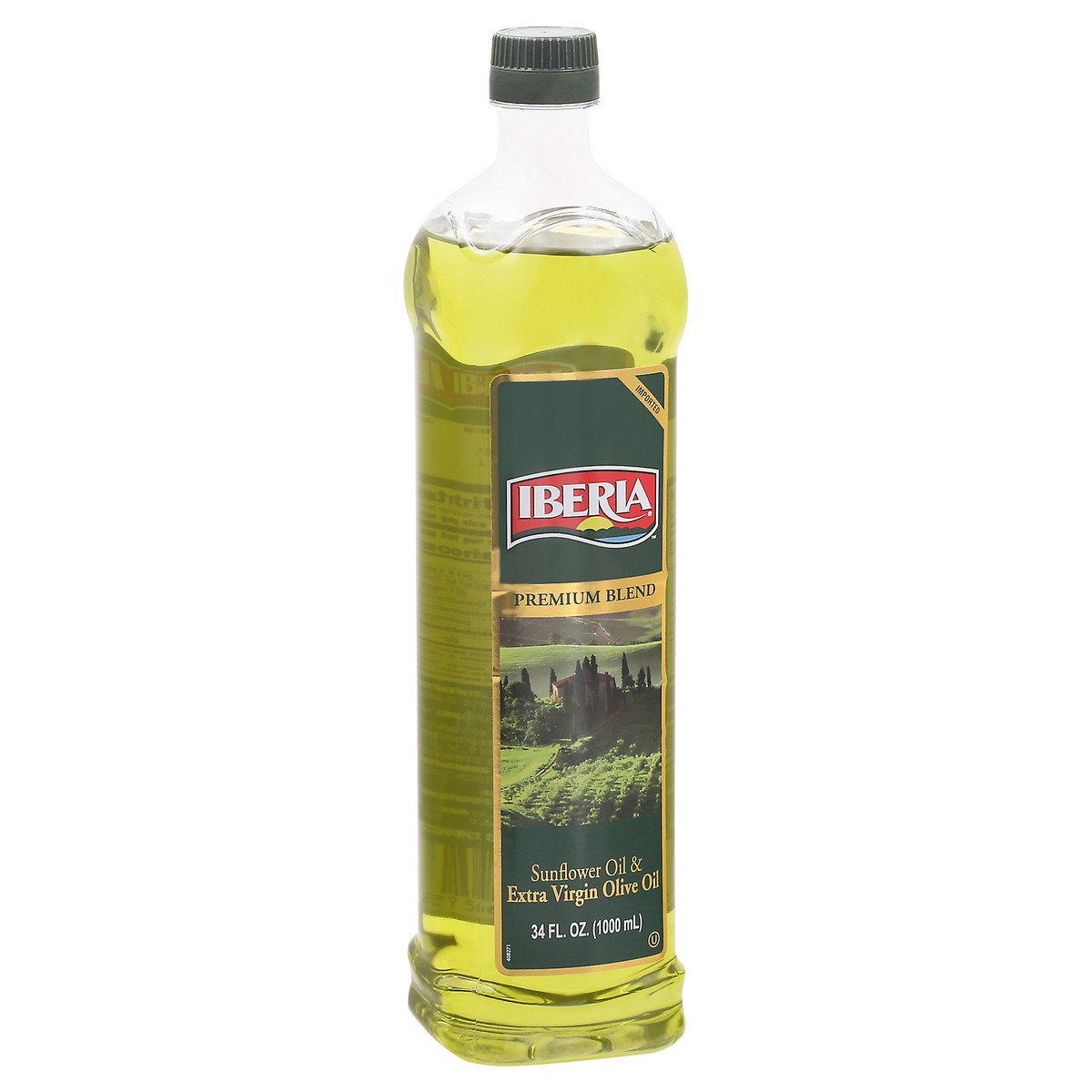 slide 2 of 9, Iberia Premium Blend Sunflower Oil & Extra Virgin Olive Oil 34 fl oz Bottle, 34 fl oz