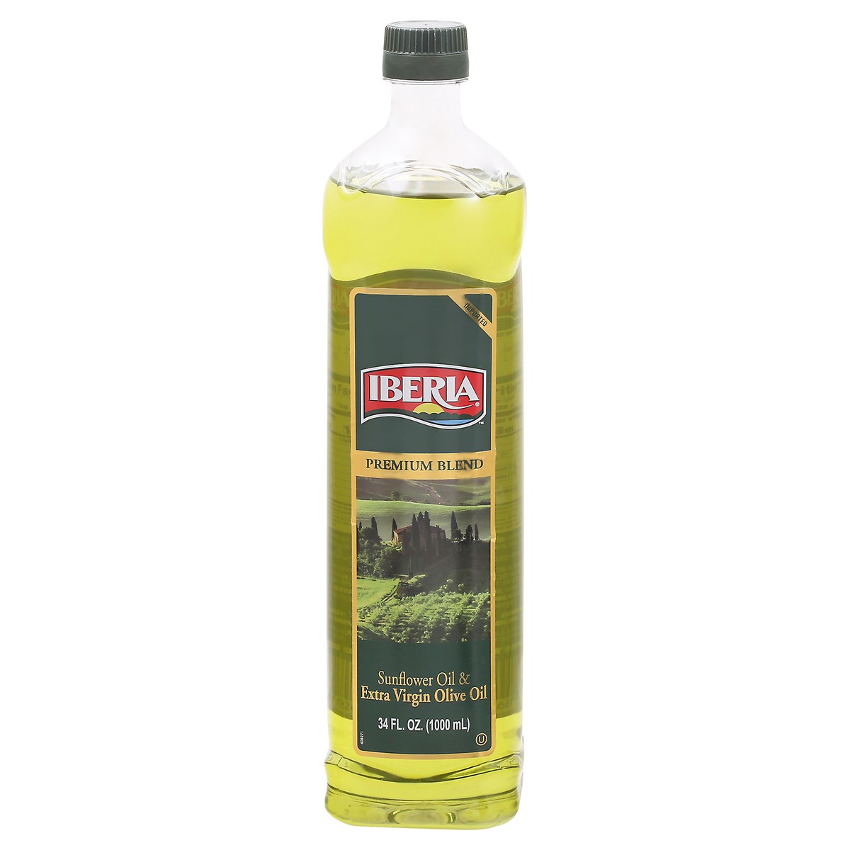 slide 1 of 9, Iberia Premium Blend Sunflower Oil & Extra Virgin Olive Oil 34 fl oz Bottle, 34 fl oz