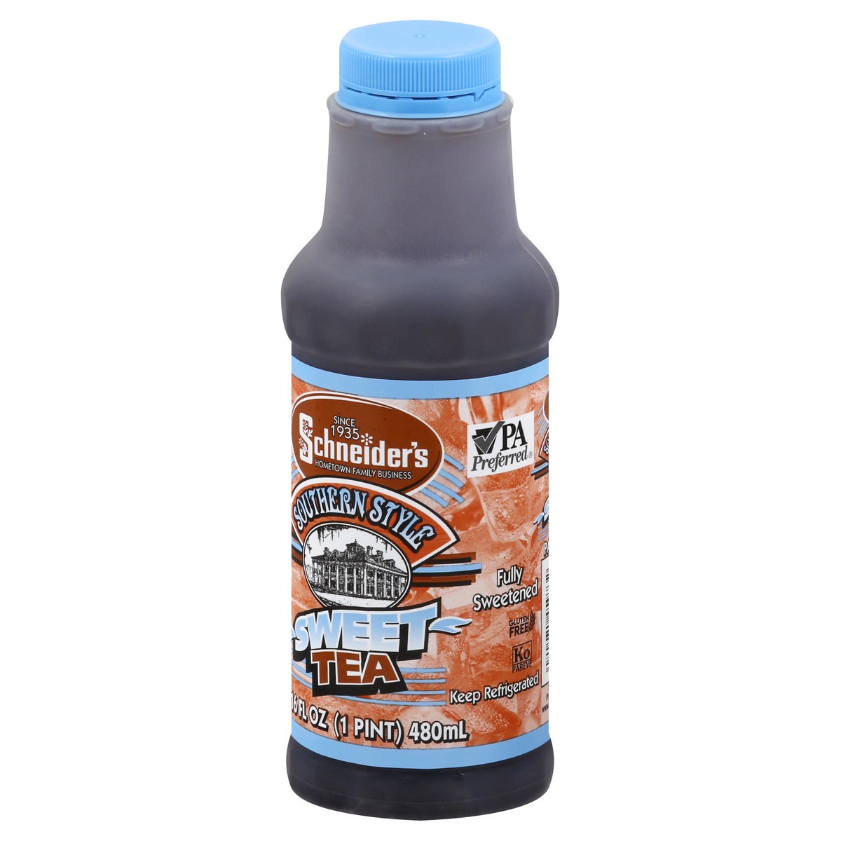slide 3 of 9, SCHNEIDER VALLY DAIRY Schneider Southern Style Sweet Tea- 16 oz, 16 oz
