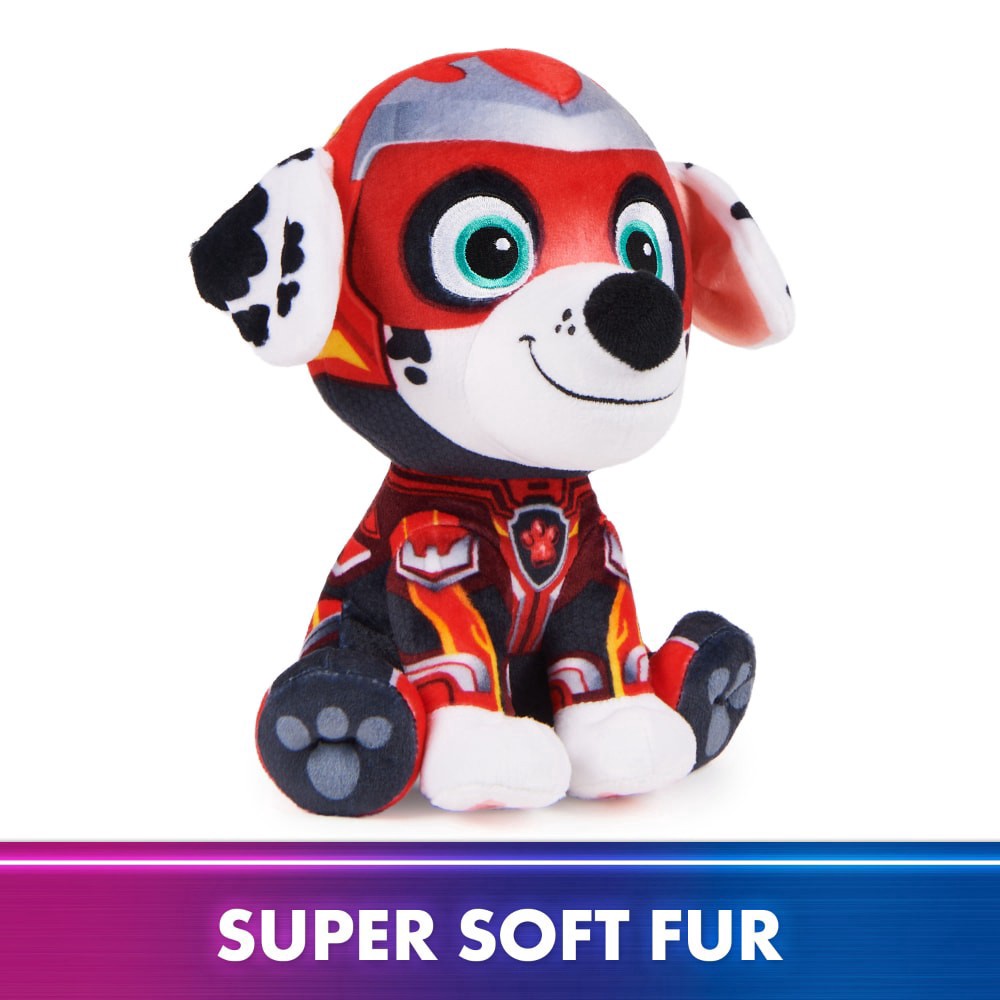 slide 4 of 4, Nickolodeon™ Paw Patrol The Mighty Movie Marshall / Marcus™ Plush Toy, 7 in
