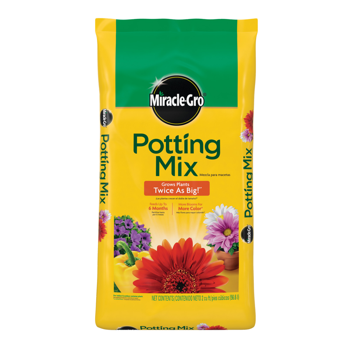 slide 1 of 13, Miracle-Gro Lawn Products Inc Miracle Grow Potting Mix, 2 cu ft