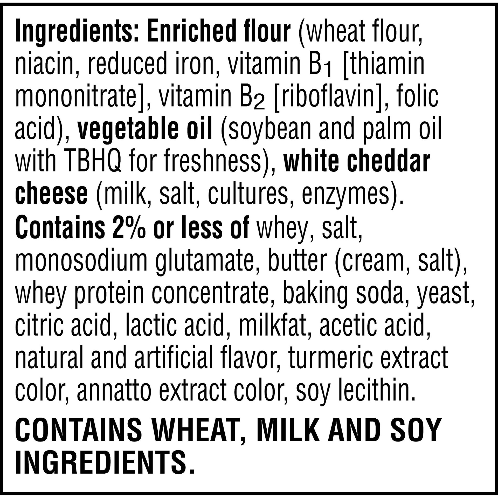 slide 3 of 7, Cheez-It Gripz Crackers White Cheddar 10.8oz, 12 ct