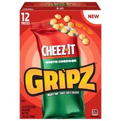 Cheez-It Gripz Crackers White Cheddar 10.8oz