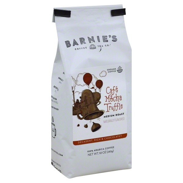 slide 1 of 1, Barnie's Coffee Kitchen Ground Coffee Cafe Au Chocolat - 10 oz, 10 oz