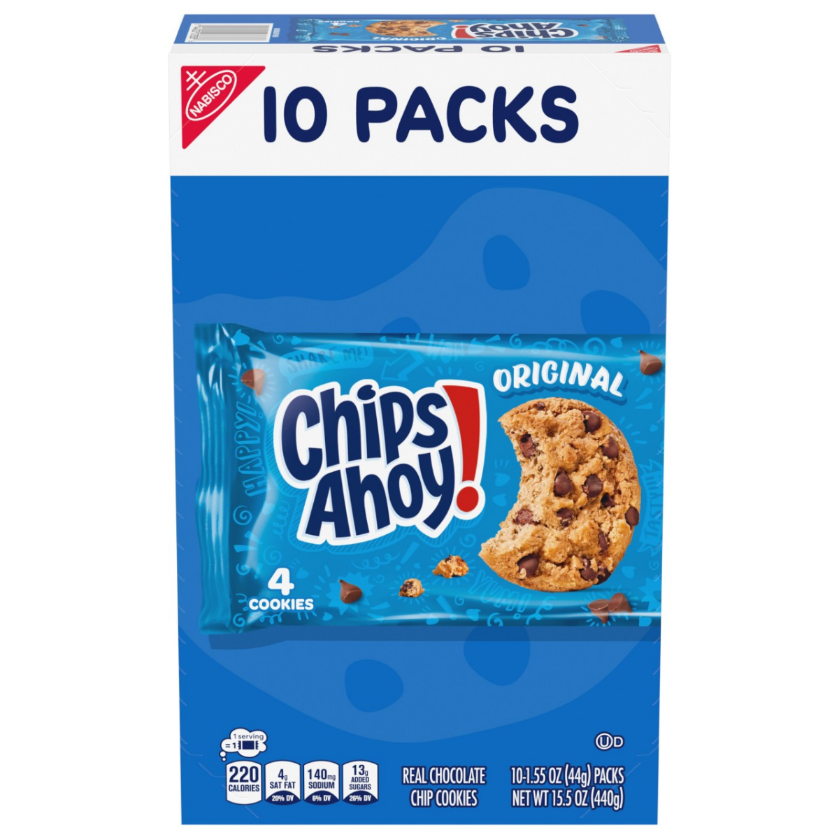 slide 1 of 13, Chips Ahoy Single Serve, 15.5 oz